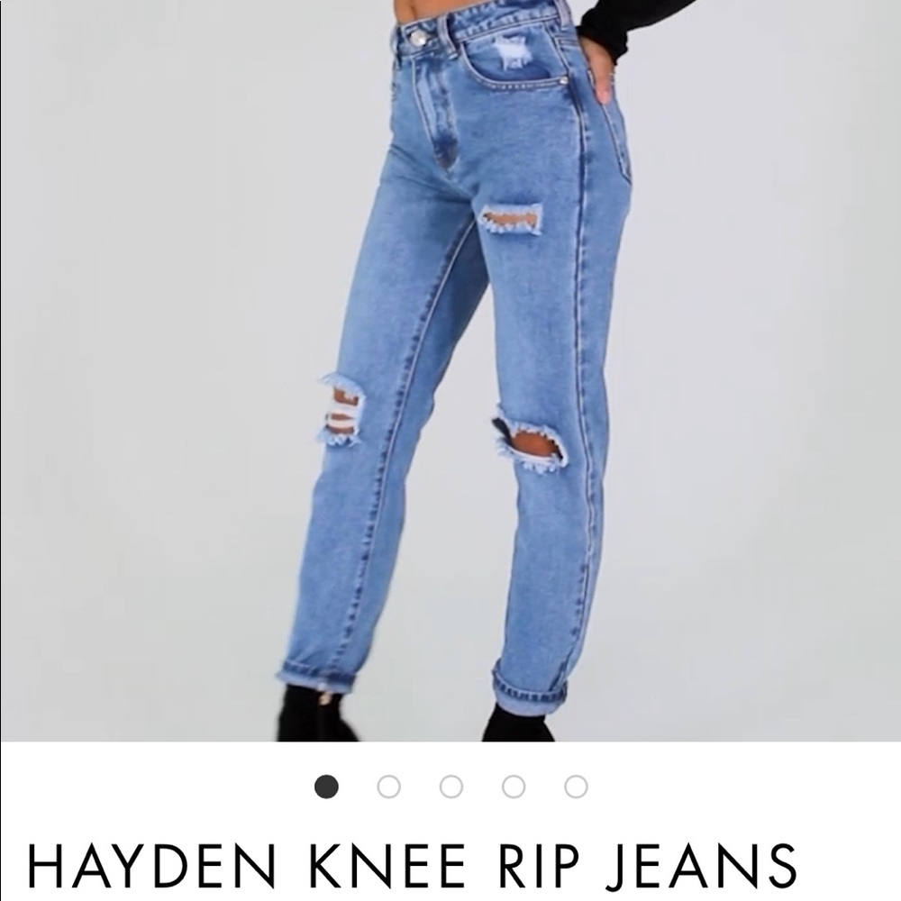 Princess Polly Hayden jeans, typically sold out!